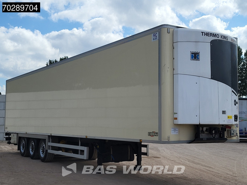 Chereau Thermo King SLXi 300 3 axles - Félpótkocsi hűtős: 3 kép. Chereau Thermo King SLXi 300 3 axles - Félpótkocsi hűtős: 3 kép.
