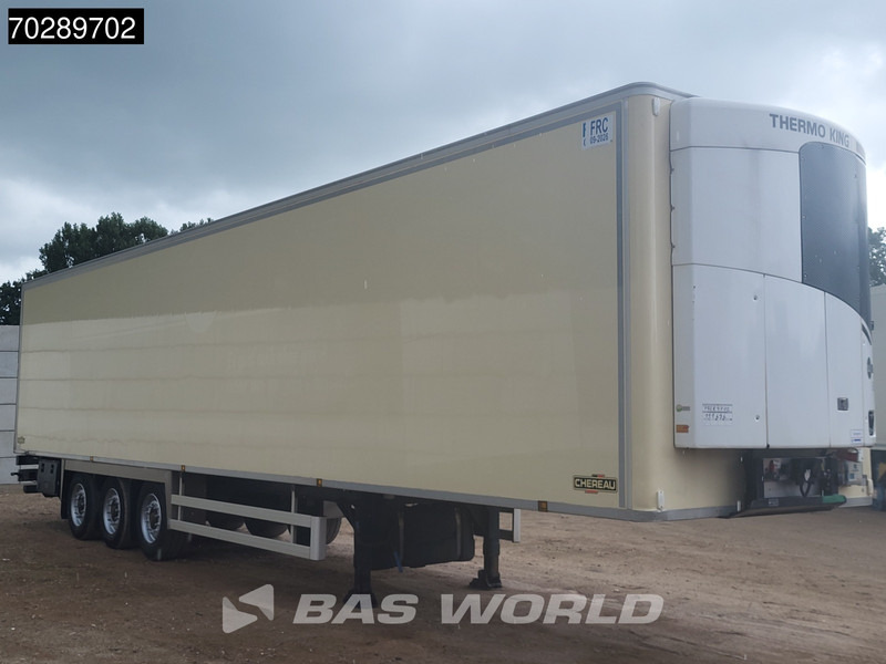 Chereau Thermo King SLXi 300 3 axles Valid FRC - ATP - Félpótkocsi hűtős: 3 kép. Chereau Thermo King SLXi 300 3 axles Valid FRC - ATP - Félpótkocsi hűtős: 3 kép.