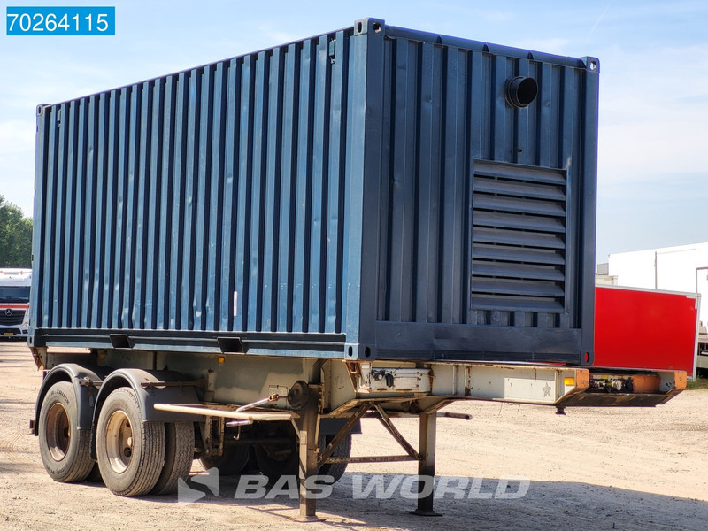 Crane Fruehauf P GR FA2 NL-Trailer Aggregaat-Generator - Áramfejlesztő: 3 kép. Crane Fruehauf P GR FA2 NL-Trailer Aggregaat-Generator - Áramfejlesztő: 3 kép.