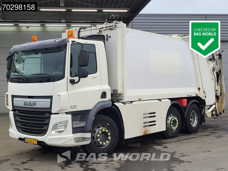 DAF CF 290 6X2 NL-Truck Haller Medim DEFECT superstructure Lift+Steering Axle ACC Euro 6 - Szemetesautó: 1 kép. DAF CF 290 6X2 NL-Truck Haller Medim DEFECT superstructure Lift+Steering Axle ACC Euro 6 - Szemetesautó: 1 kép.