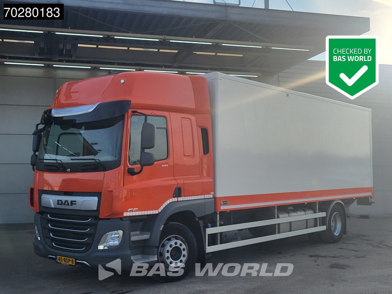 DAF CF 370 4X2 NL-Truck Automatic 2500kg Ladebordwand ACC Euro 6 - Dobozos felépítményű teherautó: 1 kép. DAF CF 370 4X2 NL-Truck Automatic 2500kg Ladebordwand ACC Euro 6 - Dobozos felépítményű teherautó: 1 kép.