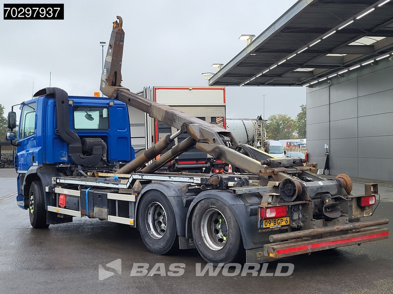DAF CF 400 6X2 VDL S-21-6200 Hooklift Lift Axle Automatic ACC Euro 6 - Horgos rakodó teherautó: 2 kép. DAF CF 400 6X2 VDL S-21-6200 Hooklift Lift Axle Automatic ACC Euro 6 - Horgos rakodó teherautó: 2 kép.