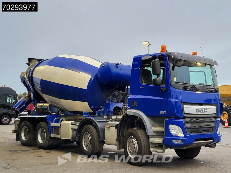 DAF CF 400 8X4 9m3 Stetter Mixer Big-Axle Steel Suspension Manual Euro 6 - Betonmixer: 3 kép. DAF CF 400 8X4 9m3 Stetter Mixer Big-Axle Steel Suspension Manual Euro 6 - Betonmixer: 3 kép.
