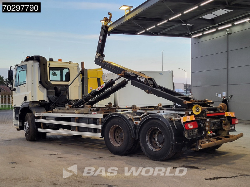 DAF CF 440 6X2 HYVA 22-60-S Hooklift Lift Axle Automatic ACC Euro 6 - Horgos rakodó teherautó: 2 kép. DAF CF 440 6X2 HYVA 22-60-S Hooklift Lift Axle Automatic ACC Euro 6 - Horgos rakodó teherautó: 2 kép.