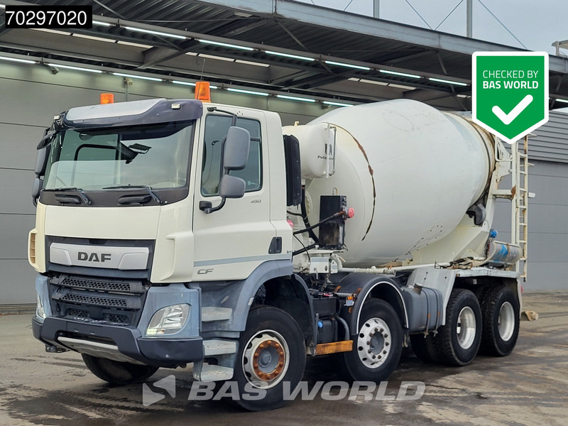 DAF CF 450 8X4 9m3 Putzmeister Mixer Automatic Steelsuspension Euro 6 - Betonmixer: 1 kép. DAF CF 450 8X4 9m3 Putzmeister Mixer Automatic Steelsuspension Euro 6 - Betonmixer: 1 kép.