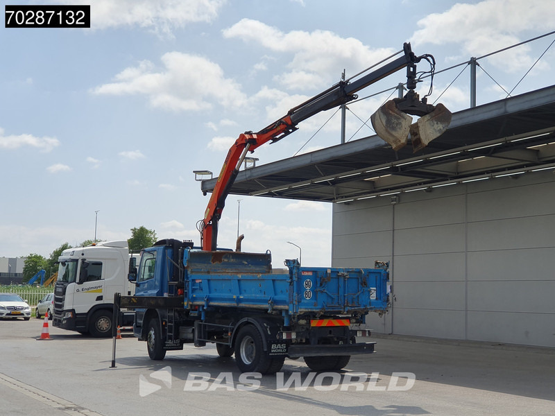 DAF CF75.310 4X2 Palfinger PK12000 Kran Crane 7m3 tipper Big-Axle Steelsuspension Euro 3 - Billenőplatós teherautó, Darus autó: 2 kép. DAF CF75.310 4X2 Palfinger PK12000 Kran Crane 7m3 tipper Big-Axle Steelsuspension Euro 3 - Billenőplatós teherautó, Darus autó: 2 kép.