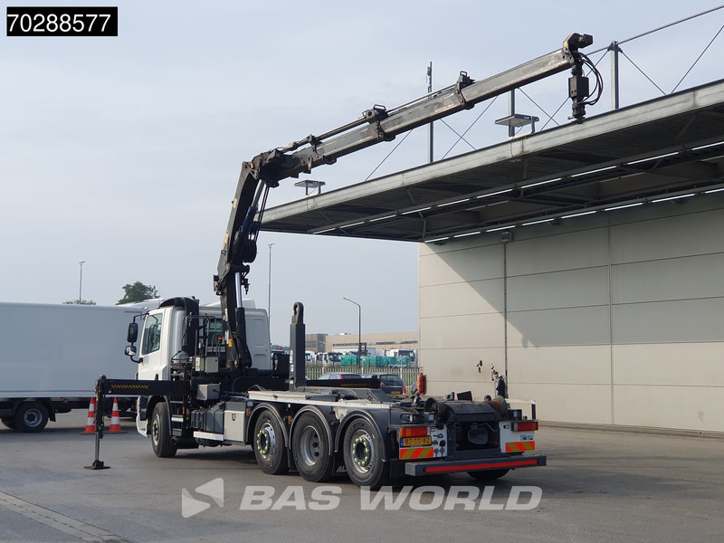 DAF CF85.360 8X2 NL-Truck HIAB 211 E-3 Hipro Crane + Hooklift Lift+steering Axle Automatic Euro 5 - Horgos rakodó teherautó, Darus autó: 2 kép. DAF CF85.360 8X2 NL-Truck HIAB 211 E-3 Hipro Crane + Hooklift Lift+steering Axle Automatic Euro 5 - Horgos rakodó teherautó, Darus autó: 2 kép.