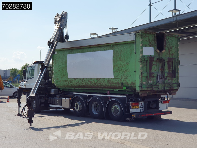 DAF CF85.360 8X2 NL-Truck Hiab 211 E-3 HIPRO Kran 21T Multilift Euro 5 - Horgos rakodó teherautó, Darus autó: 2 kép. DAF CF85.360 8X2 NL-Truck Hiab 211 E-3 HIPRO Kran 21T Multilift Euro 5 - Horgos rakodó teherautó, Darus autó: 2 kép.