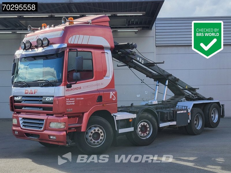 DAF CF85.380 8X2 30 Tonnes cable container system Lift-Axle Euro 3 - Teherautó - kábelrendszer: 1 kép. DAF CF85.380 8X2 30 Tonnes cable container system Lift-Axle Euro 3 - Teherautó - kábelrendszer: 1 kép.