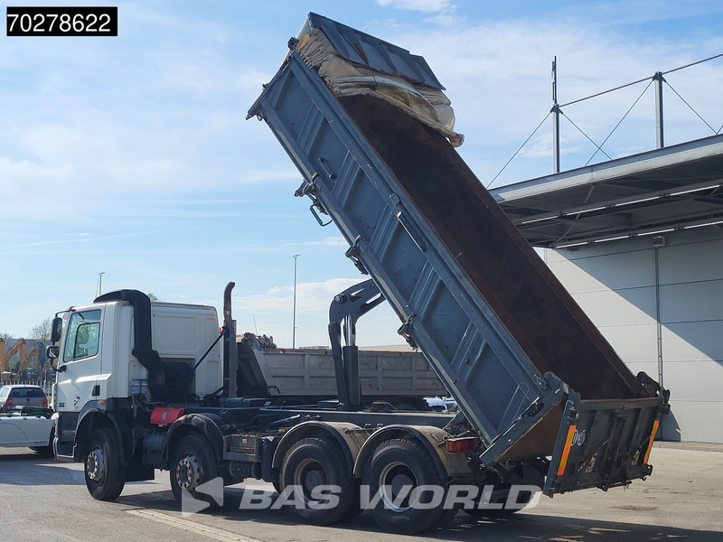 DAF CF85.410 8X4 13m3 Meiller 2-side tipper Big-Axle steel suspension Automatic Euro 4 - Billenőplatós teherautó: 2 kép. DAF CF85.410 8X4 13m3 Meiller 2-side tipper Big-Axle steel suspension Automatic Euro 4 - Billenőplatós teherautó: 2 kép.