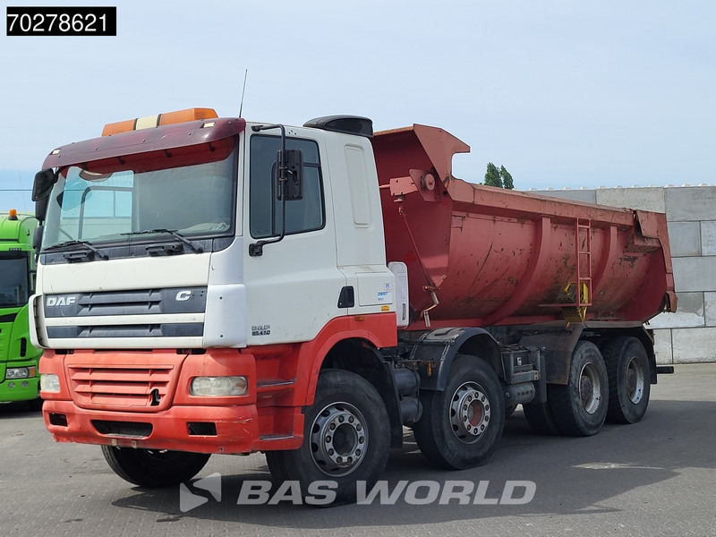 DAF CF85.410 8X4 17m3 tipper Big-Axle Manual Steelsuspension Euro 4 - Billenőplatós teherautó: 5 kép. DAF CF85.410 8X4 17m3 tipper Big-Axle Manual Steelsuspension Euro 4 - Billenőplatós teherautó: 5 kép.
