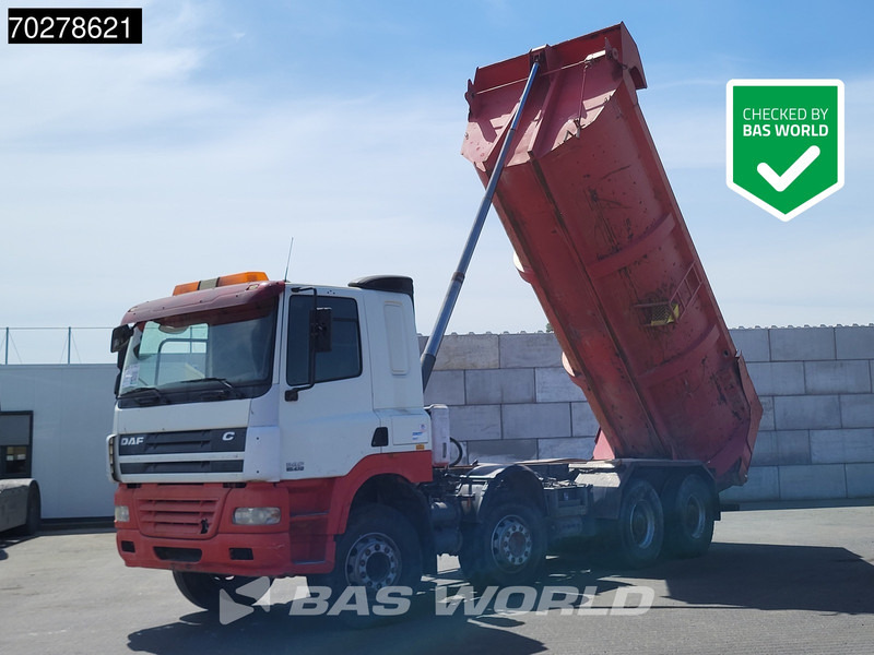 DAF CF85.410 8X4 17m3 tipper Big-Axle Manual Steelsuspension Euro 4 - Billenőplatós teherautó: 1 kép. DAF CF85.410 8X4 17m3 tipper Big-Axle Manual Steelsuspension Euro 4 - Billenőplatós teherautó: 1 kép.