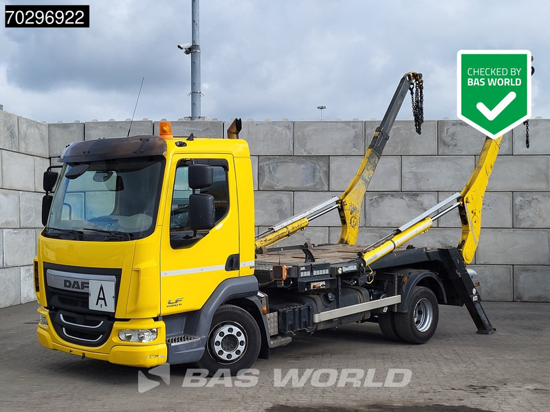 DAF LF 250 4X2 8Tons Gergen Skiploader Manual Euro 6 - Konténerszállító: 1 kép. DAF LF 250 4X2 8Tons Gergen Skiploader Manual Euro 6 - Konténerszállító: 1 kép.