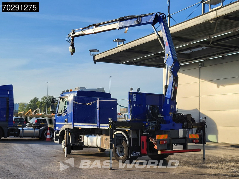 DAF LF 260 LF 4X2 HIAB 111 B-2 HIDUO Crane Automatic ACC Euro 6 - Platós teherautó, Darus autó: 2 kép. DAF LF 260 LF 4X2 HIAB 111 B-2 HIDUO Crane Automatic ACC Euro 6 - Platós teherautó, Darus autó: 2 kép.