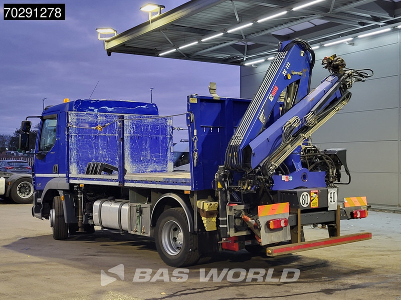 DAF LF 260 LF 4X2 Hiab 111 B-2 HIDUO Crane Kran Remote control Automatic ACC Euro 6 - Platós teherautó, Darus autó: 2 kép. DAF LF 260 LF 4X2 Hiab 111 B-2 HIDUO Crane Kran Remote control Automatic ACC Euro 6 - Platós teherautó, Darus autó: 2 kép.