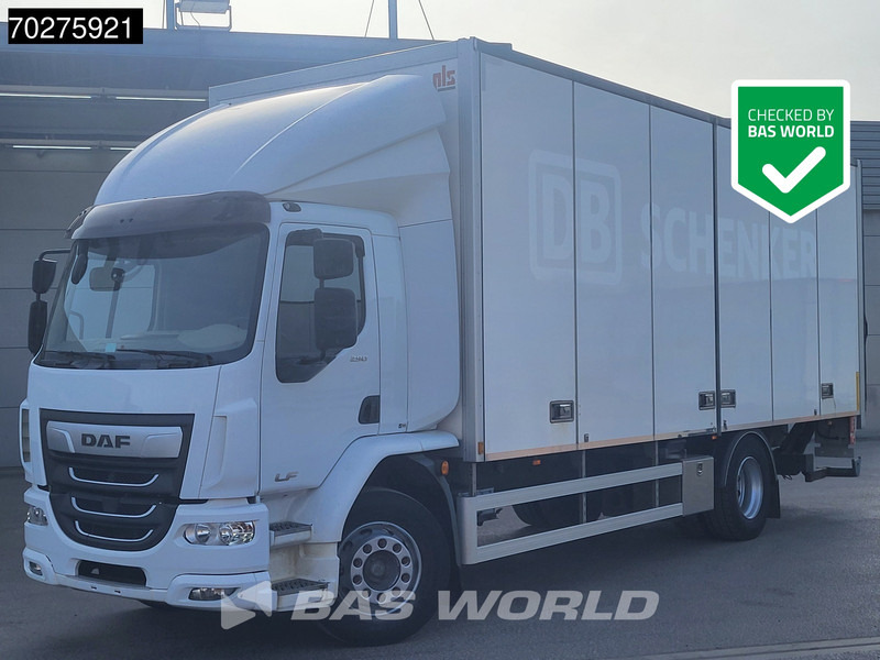 DAF LF 290 4X2 19 Tons Automatic 2t Tailgate Euro 6 ACC - Dobozos felépítményű teherautó: 1 kép. DAF LF 290 4X2 19 Tons Automatic 2t Tailgate Euro 6 ACC - Dobozos felépítményű teherautó: 1 kép.