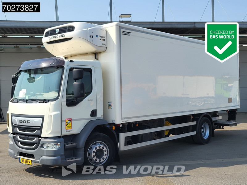 DAF LF 320 4X2 19tons NL-Truck Thermo-King T1200-R Ladebordwand Automatic Euro 6 - Hűtős teherautó: 1 kép. DAF LF 320 4X2 19tons NL-Truck Thermo-King T1200-R Ladebordwand Automatic Euro 6 - Hűtős teherautó: 1 kép.