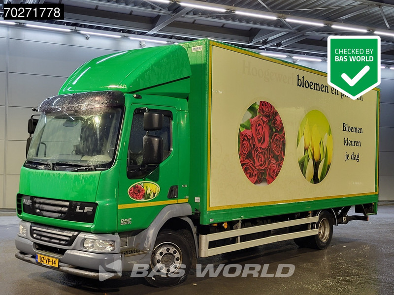 DAF LF45.160 4X2 CNG+ Diesel NL-Truck Automatic Ladebordwand Euro 5 - Dobozos felépítményű teherautó: 1 kép. DAF LF45.160 4X2 CNG+ Diesel NL-Truck Automatic Ladebordwand Euro 5 - Dobozos felépítményű teherautó: 1 kép.