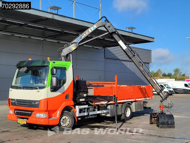 DAF LF45.210 LF 4X2 MKG HLK 66 Crane Kran 5m3 tipper Manual Euro 5 - Billenőplatós teherautó, Darus autó: 5 kép. DAF LF45.210 LF 4X2 MKG HLK 66 Crane Kran 5m3 tipper Manual Euro 5 - Billenőplatós teherautó, Darus autó: 5 kép.