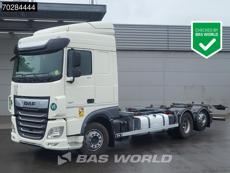 DAF XF 480 6X2 BDF Liftaxle Automatic ACC Euro 6 - Cserefelépítményes teherautó: 1 kép. DAF XF 480 6X2 BDF Liftaxle Automatic ACC Euro 6 - Cserefelépítményes teherautó: 1 kép.