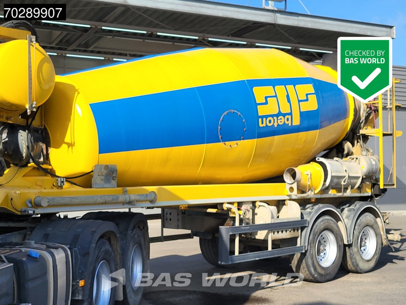 DE BUEF BM 12-36-2 12M3 - Betonkeverő félpótkocsi: 1 kép. DE BUEF BM 12-36-2 12M3 - Betonkeverő félpótkocsi: 1 kép.