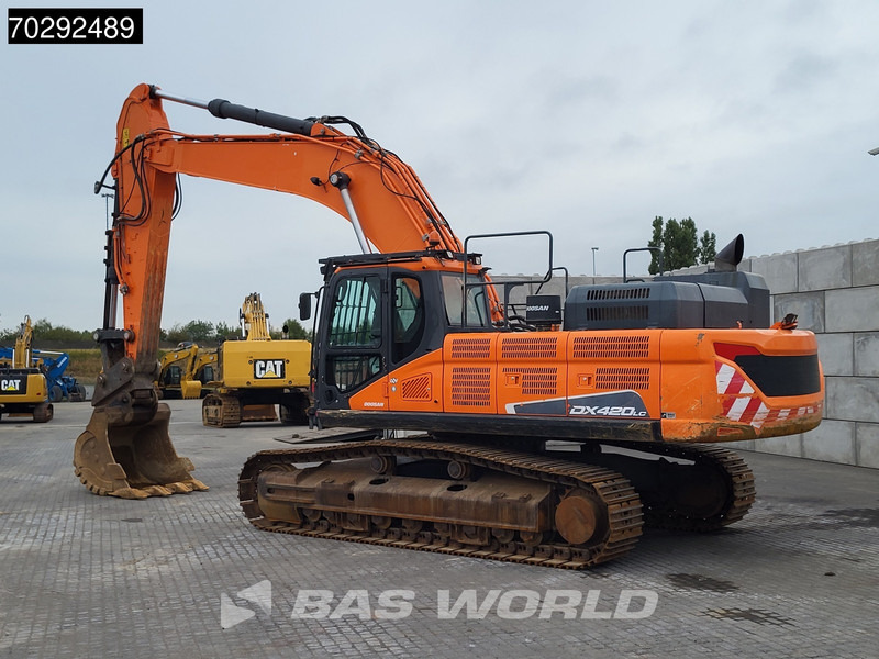 Doosan DX420 LC-5 - Lánctalpas kotró: 2 kép. Doosan DX420 LC-5 - Lánctalpas kotró: 2 kép.