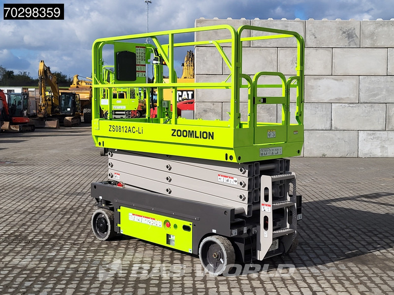 Zoomlion ZS0812AC-Li 8 M - Factory Warranty - CE-Certified - Építőipari gépek: 5 kép. Zoomlion ZS0812AC-Li 8 M - Factory Warranty - CE-Certified - Építőipari gépek: 5 kép.