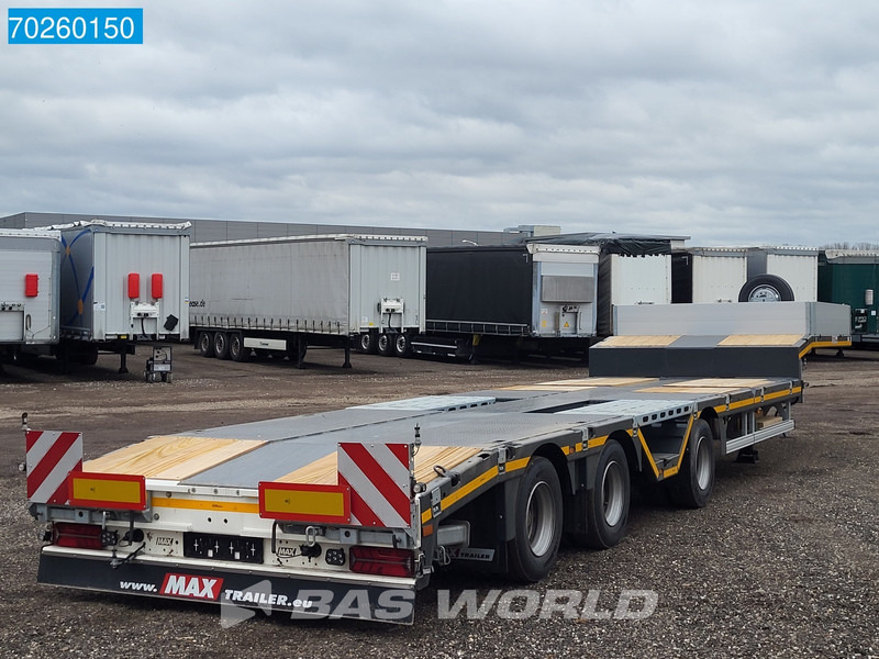 Faymonville MAX100-N-3A-9.30-RM 3 axles NEW 475cm Extendable Lift+Lenkachse - Félpótkocsi mélybölcsős: 2 kép. Faymonville MAX100-N-3A-9.30-RM 3 axles NEW 475cm Extendable Lift+Lenkachse - Félpótkocsi mélybölcsős: 2 kép.