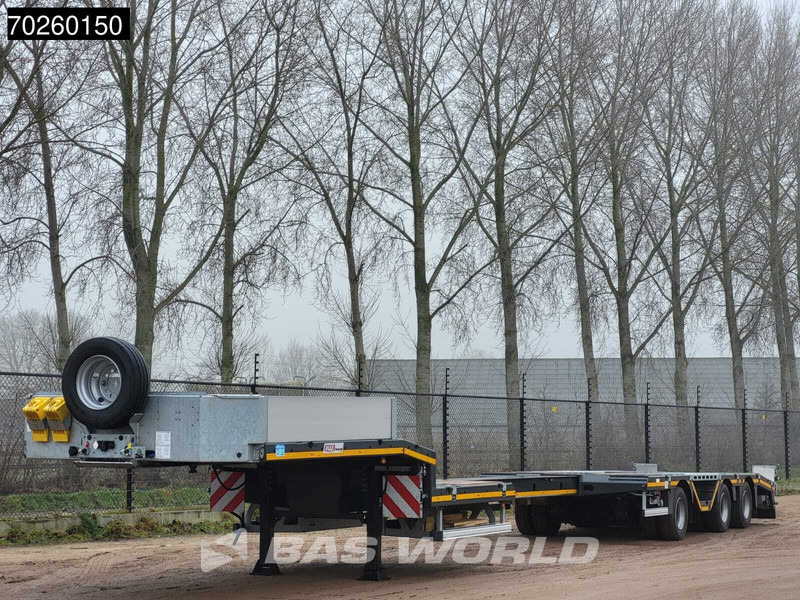 Faymonville MAX100-N-3A-9.30-RM 3 axles NEW 475cm Extendable Lift+Lenkachse - Félpótkocsi mélybölcsős: 5 kép. Faymonville MAX100-N-3A-9.30-RM 3 axles NEW 475cm Extendable Lift+Lenkachse - Félpótkocsi mélybölcsős: 5 kép.