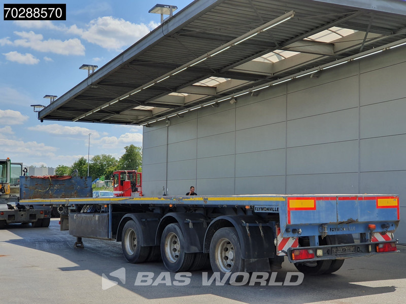 Faymonville SPZ-3AA 3 axles 2x Extendable / 3x Lenkachse - Platós félpótkocsi: 3 kép. Faymonville SPZ-3AA 3 axles 2x Extendable / 3x Lenkachse - Platós félpótkocsi: 3 kép.
