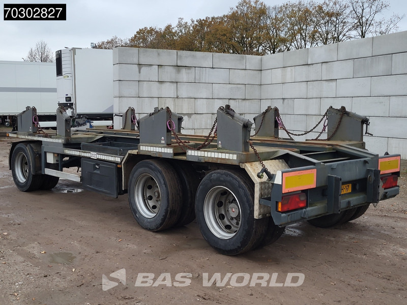 GS Meppel AC 2800 N TUV 11/26 - Multiliftes/ Konténerszállító pótkocsi: 2 kép. GS Meppel AC 2800 N TUV 11/26 - Multiliftes/ Konténerszállító pótkocsi: 2 kép.