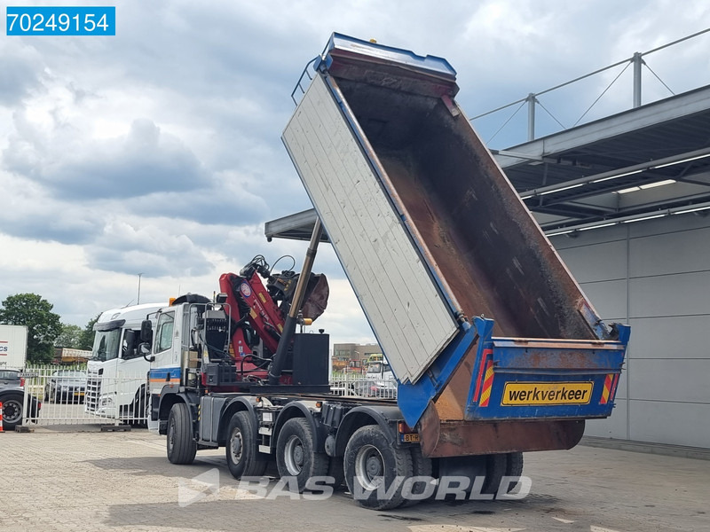 Ginaf X4243TS 8X4 NL-Truck HMF 1643-Z2 Kran Big-Axle Lift+Lenkachse Euro 5 - Billenőplatós teherautó, Darus autó: 3 kép. Ginaf X4243TS 8X4 NL-Truck HMF 1643-Z2 Kran Big-Axle Lift+Lenkachse Euro 5 - Billenőplatós teherautó, Darus autó: 3 kép.
