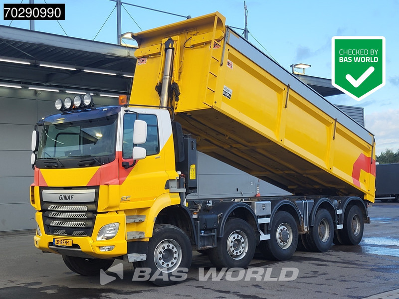 Ginaf X6 5350 CTSE CF 10X6 NL-Truck 26m3 AJK Tipper Big-Axle Euro 6 - Billenőplatós teherautó: 1 kép. Ginaf X6 5350 CTSE CF 10X6 NL-Truck 26m3 AJK Tipper Big-Axle Euro 6 - Billenőplatós teherautó: 1 kép.