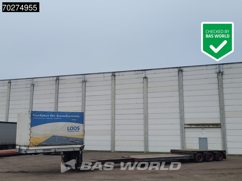 Goldhofer STZ-TL3029/80 3 axles 3xLenkachse Extendable - Félpótkocsi mélybölcsős: 1 kép. Goldhofer STZ-TL3029/80 3 axles 3xLenkachse Extendable - Félpótkocsi mélybölcsős: 1 kép.