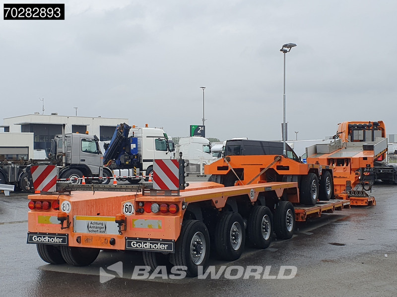 Goldhofer STZ-VP 6 (2+4) 6 axles Lowbed Trailer / 6 Axles / Hydraulic Pendle Axles / Extendable / Heavy duty - Félpótkocsi mélybölcsős: 5 kép. Goldhofer STZ-VP 6 (2+4) 6 axles Lowbed Trailer / 6 Axles / Hydraulic Pendle Axles / Extendable / Heavy duty - Félpótkocsi mélybölcsős: 5 kép.