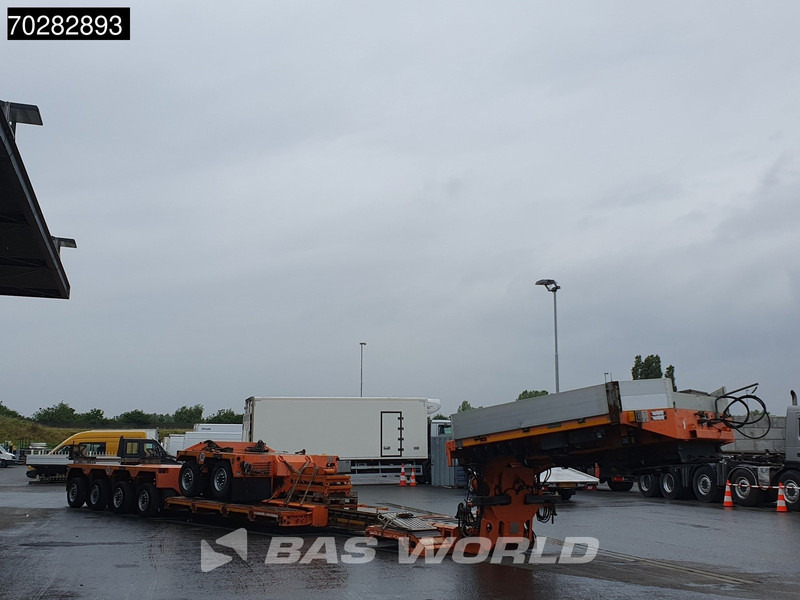 Goldhofer STZ-VP 6 (2+4) 6 axles Lowbed Trailer / 6 Axles / Hydraulic Pendle Axles / Extendable / Heavy duty - Félpótkocsi mélybölcsős: 3 kép. Goldhofer STZ-VP 6 (2+4) 6 axles Lowbed Trailer / 6 Axles / Hydraulic Pendle Axles / Extendable / Heavy duty - Félpótkocsi mélybölcsős: 3 kép.