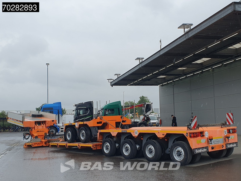 Goldhofer STZ-VP 6 (2+4) 6 axles Lowbed Trailer / 6 Axles / Hydraulic Pendle Axles / Extendable / Heavy duty - Félpótkocsi mélybölcsős: 2 kép. Goldhofer STZ-VP 6 (2+4) 6 axles Lowbed Trailer / 6 Axles / Hydraulic Pendle Axles / Extendable / Heavy duty - Félpótkocsi mélybölcsős: 2 kép.