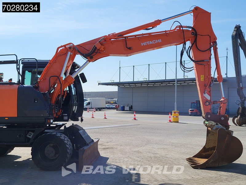 Gumikerekes kotró Hitachi ZX170W -6 GERMAN MACHINE: 15 kép.