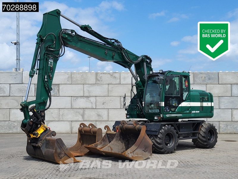 Hitachi ZX190W -5B 3 BUCKETS - Gumikerekes kotró: 1 kép. Hitachi ZX190W -5B 3 BUCKETS - Gumikerekes kotró: 1 kép.