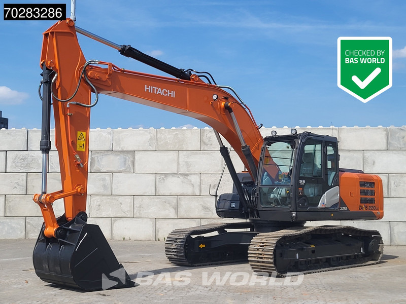 Hitachi ZX220 LC-5G ISUZU ENGINE - Lánctalpas kotró: 2 kép. Hitachi ZX220 LC-5G ISUZU ENGINE - Lánctalpas kotró: 2 kép.