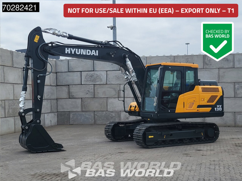 Hyundai HX130 N A/C - Lánctalpas kotró: 1 kép. Hyundai HX130 N A/C - Lánctalpas kotró: 1 kép.