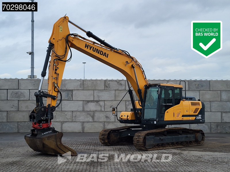 Hyundai HX220 L ROTOTILT - Lánctalpas kotró: 1 kép. Hyundai HX220 L ROTOTILT - Lánctalpas kotró: 1 kép.