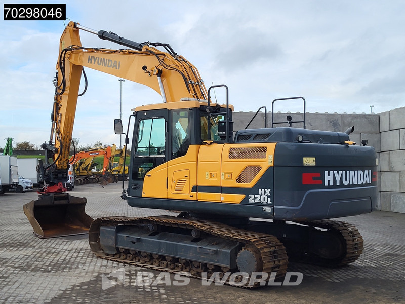 Hyundai HX220 L ROTOTILT - Lánctalpas kotró: 2 kép. Hyundai HX220 L ROTOTILT - Lánctalpas kotró: 2 kép.