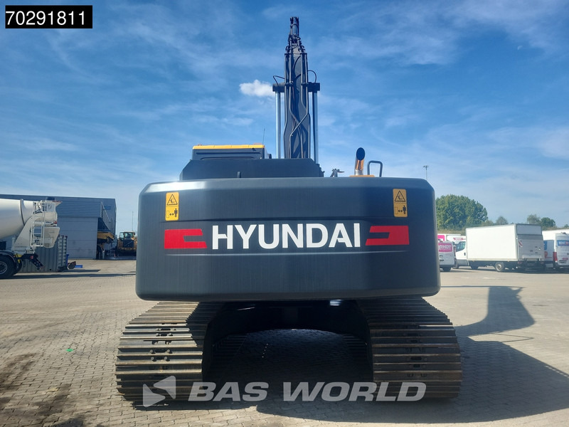 Hyundai R245 LR LRE - LONG REACH - Lánctalpas kotró: 3 kép. Hyundai R245 LR LRE - LONG REACH - Lánctalpas kotró: 3 kép.