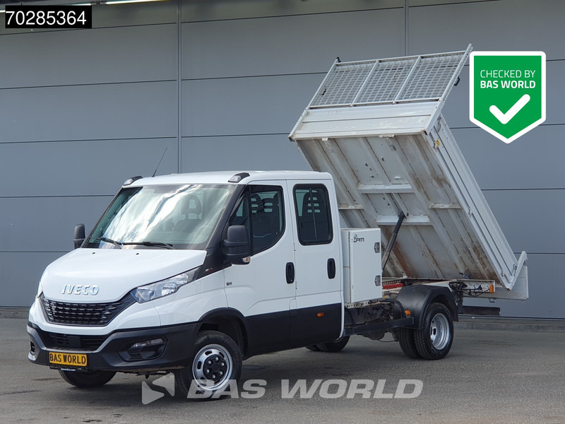 Iveco Daily 35C16 3.0L Open Laadbak met Kist Dubbel Cabine Dubbellucht 3,5t Trekhaak Airco Cruise Euro6 Pritsche Pickup Open Box 2m3 A/C Tow - Platós kisteherautó: 1 kép. Iveco Daily 35C16 3.0L Open Laadbak met Kist Dubbel Cabine Dubbellucht 3,5t Trekhaak Airco Cruise Euro6 Pritsche Pickup Open Box 2m3 A/C Tow - Platós kisteherautó: 1 kép.