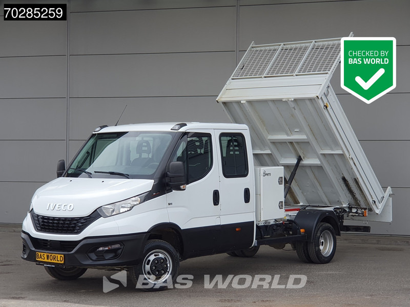 Iveco Daily 35C16 3.0L Open Laadbak met Kist Dubbel Cabine Dubbellucht Navi Airco Cruise Camera Euro6 Pritsche Pickup Open Box 2m3 A/C Towba - Platós kisteherautó: 1 kép. Iveco Daily 35C16 3.0L Open Laadbak met Kist Dubbel Cabine Dubbellucht Navi Airco Cruise Camera Euro6 Pritsche Pickup Open Box 2m3 A/C Towba - Platós kisteherautó: 1 kép.