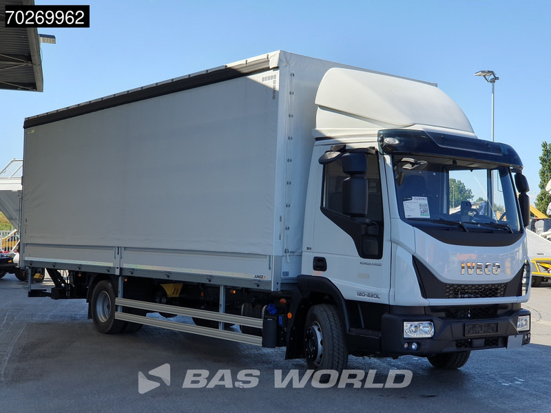 Iveco Eurocargo 120LE220 4X2 12T Automatic Ladebordwand Junge Euro 6 - Ponyvás teherautó: 3 kép. Iveco Eurocargo 120LE220 4X2 12T Automatic Ladebordwand Junge Euro 6 - Ponyvás teherautó: 3 kép.