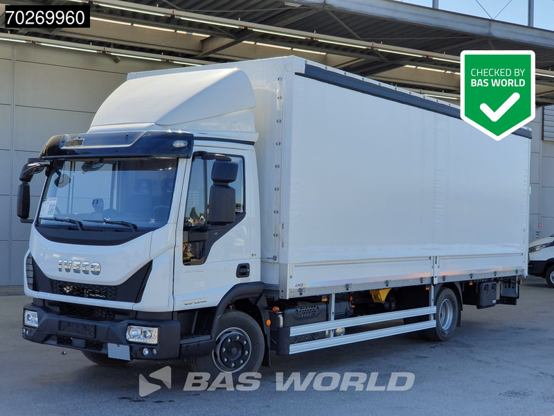 Iveco Eurocargo 120LE220 4X2 12T Automatic Ladebordwand Junge Euro 6 - Ponyvás teherautó: 1 kép. Iveco Eurocargo 120LE220 4X2 12T Automatic Ladebordwand Junge Euro 6 - Ponyvás teherautó: 1 kép.
