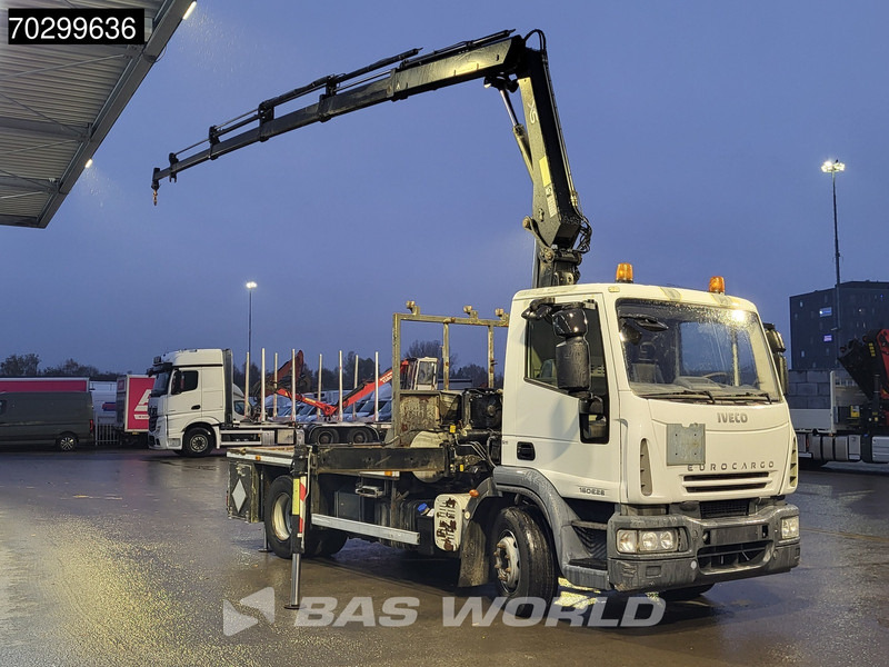 Iveco Eurocargo 160E280 4X2 Hiab 111 HIDUO Kran Crane Manual Euro 4 - Platós teherautó, Darus autó: 3 kép. Iveco Eurocargo 160E280 4X2 Hiab 111 HIDUO Kran Crane Manual Euro 4 - Platós teherautó, Darus autó: 3 kép.