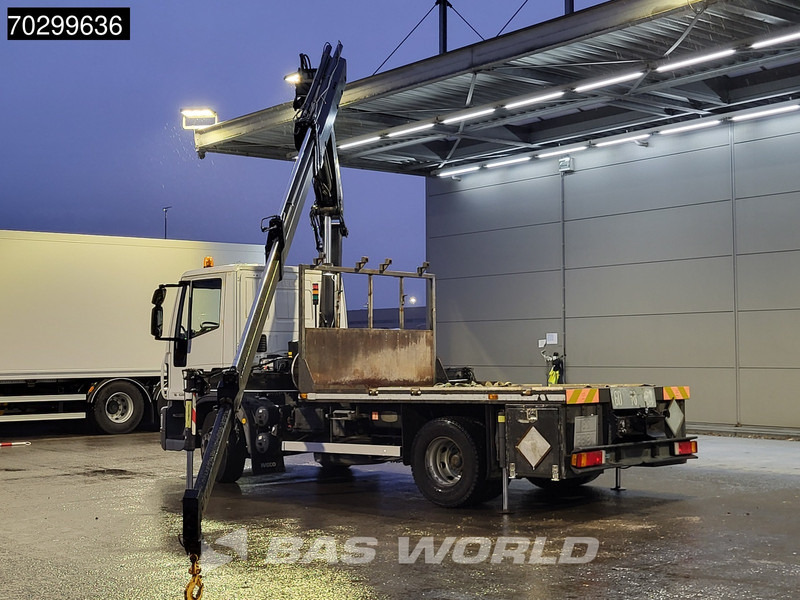 Iveco Eurocargo 160E280 4X2 Hiab 111 HIDUO Kran Crane Manual Euro 4 - Platós teherautó, Darus autó: 5 kép. Iveco Eurocargo 160E280 4X2 Hiab 111 HIDUO Kran Crane Manual Euro 4 - Platós teherautó, Darus autó: 5 kép.